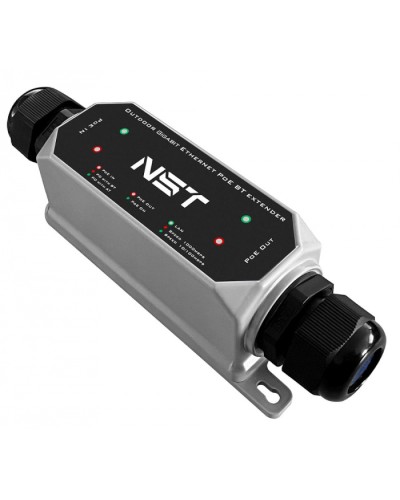 Уличный Ultra PoE удлинитель Gigabit Ethernet до 250м на 1 порт NST NS-EX-1GP/W в Хасавюрте Дополнительное оборудование для сетей Pintop.ru