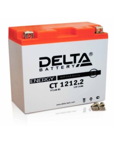 Аккумулятор АКБ 12 - 12 Delta CT 1212.2 в Хасавюрте Электротехническое оборудование Pintop.ru
