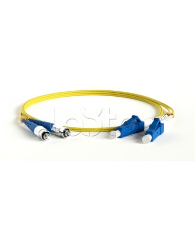 Патч-корд волоконно-оптический Hyperline FC-S2-9-FC/UR-LC/UR-H-2M-LSZH-YL в Хасавюрте Патч-корды оптические Pintop.ru