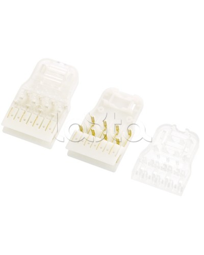 Вилка коммутационная 110 Кат.5e 4 пары (50шт/уп) NIKOMAX (NMC-CP110UD4-WT-50) в Хасавюрте Коннекторы Pintop.ru
