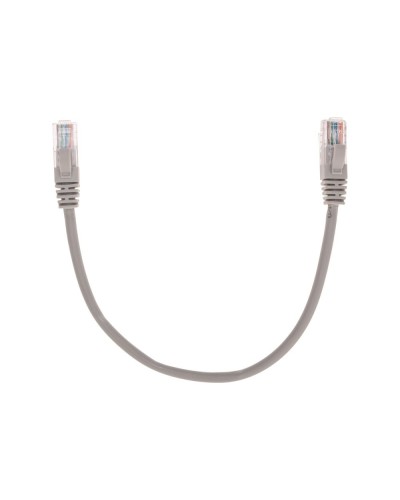 Патч-корд U/UTP, CAT 5e, RJ45-RJ45, 26AWG, LSZH, серый, 0,3м REXANT 02-0100-03 в Хасавюрте Патчкорды (медные) Pintop.ru