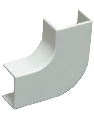 Угол 40х25мм плоский плавный ст.TIA, E110 (10шт) Экопласт 72308-10-E110 в Хасавюрте Аксессуары для кабель-канала Pintop.ru