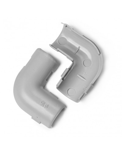 Угол 90° соединительный для труб 32мм, ПожТехКабель 703-004 в Хасавюрте Повороты, муфты, тройники Pintop.ru