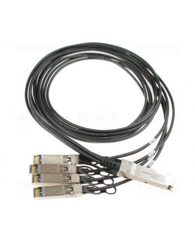 Объединительный DAC кабель OSNOVO OC-QSFP-4x10G-2M в Хасавюрте Модули SFP/XFP/GBIC Pintop.ru
