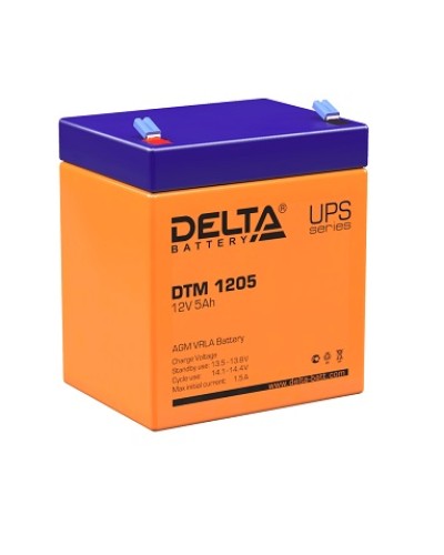 Аккумулятор свинцово-кислотный Delta DTM 1205 в Хасавюрте Электротехническое оборудование Pintop.ru