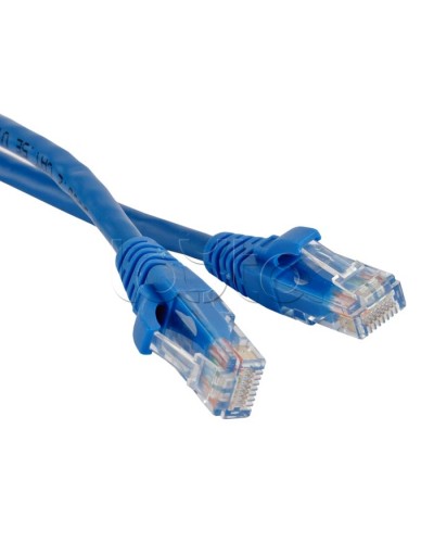 Патч-корд RJ45-RJ45, 4 пары, UTP, кат.5е, LSZH (5м) Hyperline PC-LPM-UTP-RJ45-RJ45-C5e-5M-LSZH-BL в Хасавюрте Патчкорды (медные) Pintop.ru