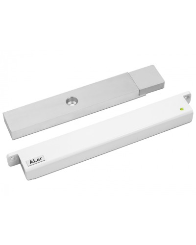Замок электромагнитный Aler AL-200 PRemium (24 В, белый) в Хасавюрте Электромагнитные замки Pintop.ru