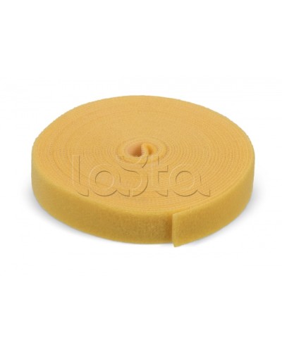 Лента (липучка) в рулоне Cabeus (ROL-5x16-YL) в Хасавюрте Стяжки-хомуты Pintop.ru