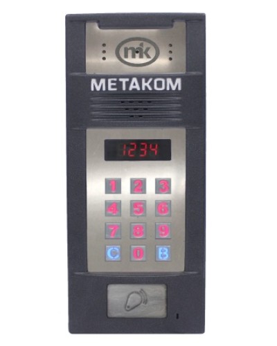 Многоабонентый антивандальный блок вызова со встроенной видеокамерой Метаком MК2018-RFiV в Хасавюрте Блоки вызова многоабонентные Pintop.ru