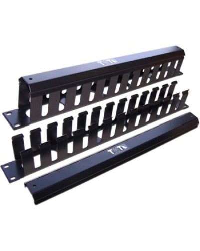 Органайзер кабельный 19 1U c крышкой TWT TWT-ORG/CV-1U в Хасавюрте Кабельные органайзеры Pintop.ru