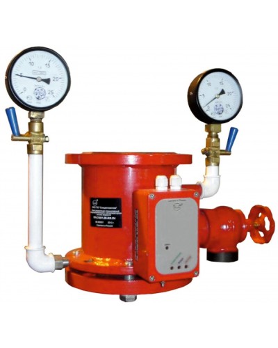 Узел управления спринклерный водозаполненный Спецавтоматика УУ-С100/1,6В-ВФ.О4 - Шалтан в Хасавюрте Устройства пуска водяного пожаротушения Pintop.ru