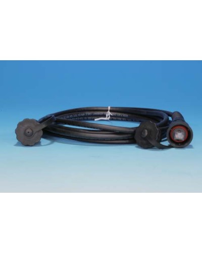 Патч-корд промышленный Hyperline PC-IE-LPM-STP-RJ45-RJ45-C6-5M-BK в Хасавюрте Патчкорды (медные) Pintop.ru