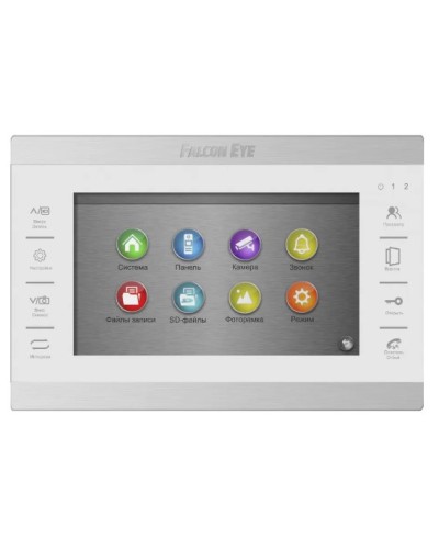 Видеодомофон Falcon Eye FE-70 ATLAS HD (White) XL в Хасавюрте Абонентские видеоустройства Pintop.ru
