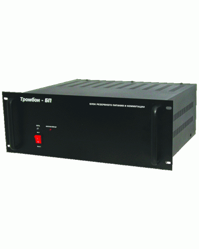 Блок резервного питания и коммутации ТРОМБОН-БП-14 в Хасавюрте 19 оборудование (рэковое/стоечное) Тромбон Pintop.ru