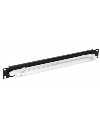 ITK 19 осветительная панель, 1U, с ручным вкл., черная (LE05-1U1) в Хасавюрте Аксессуары для стоек и шкафов Pintop.ru