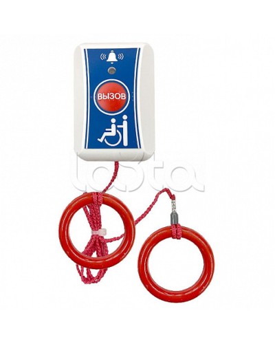 Кнопка ВЫЗОВ Омега Саунд AL-RB (исп.М) в Хасавюрте Аксессуары для СОУЭ Pintop.ru