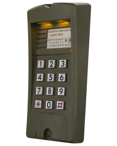 Блок вызова домофона Vizit БВД-310F в Хасавюрте Блоки вызова многоабонентные Pintop.ru