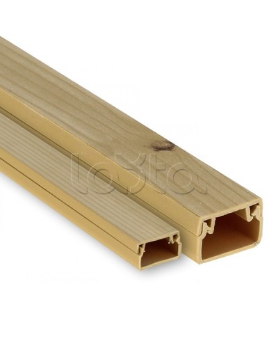 Канал кабельный (15х10) (144 м) светлое дерево EKF-Plast (kk-15-10w) в Хасавюрте Кабель-канал Pintop.ru