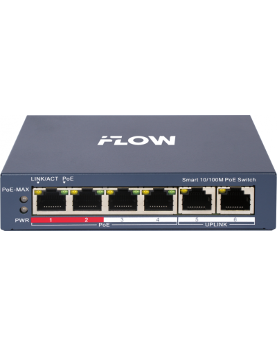 Коммутатор с PoE iFlow F-SW-EM206POE-VM в Хасавюрте Коммутаторы Pintop.ru