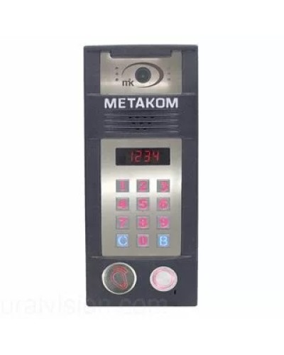 Многоабонентый антивандальный блок вызова со встроенной гибридной видеокамерой Метаком MК2018-TMRFVH в Хасавюрте Блоки вызова многоабонентные Pintop.ru