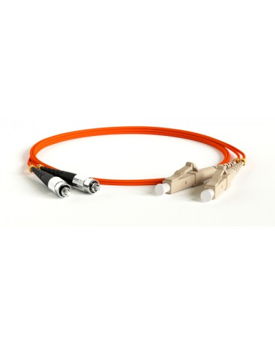 Патч-корд волоконно-оптический Hyperline FC-D2-62-FC/PR-LC/PR-H-3M-LSZH-OR в Хасавюрте Патч-корды оптические Pintop.ru