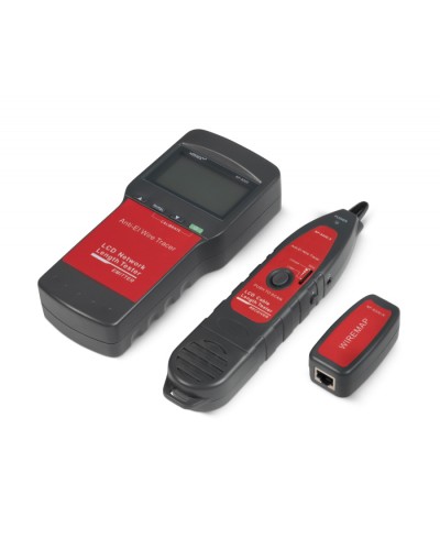 Тестер для витой пары c LCD дисплеем и тон-генератором Cabeus (CT-LCD-RJ45-SCAN) в Хасавюрте Тестеры для систем видеонаблюдения Pintop.ru