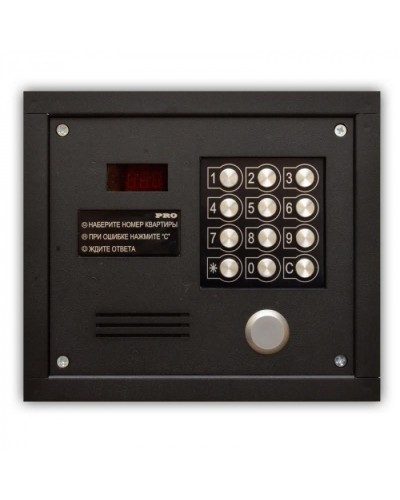 Цифровой домофон Олевс PRO-EM черный в Хасавюрте Домофония Pintop.ru