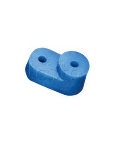 Угловой изолятор для «0» шины синий IEK YIS32 в Хасавюрте Клеммные колодки Pintop.ru