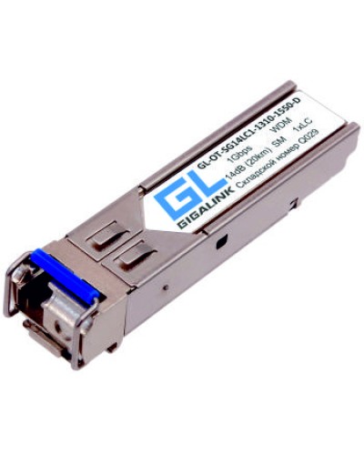 Модуль SFP Gigalink GL-OT-SG14LC1-1550-1310-D в Хасавюрте Модули SFP/XFP/GBIC Pintop.ru