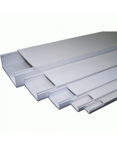 Короб 39х18 с перегородкой TWT (TWT-CT39x18/S-WH) в Хасавюрте Монтажные материалы Pintop.ru