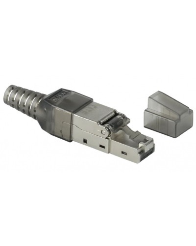 ITK Разъём RJ-45 FTP для кабеля кат.6A полевая заделка (CS3-1C6AF-Q) в Хасавюрте Коннекторы и разъемы Pintop.ru