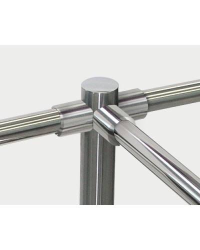 Патрубок прямой для крепления поручней PERCo-BH02 0-10 в Хасавюрте Ограждения Pintop.ru