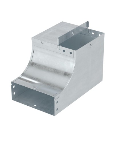 Угол CSSD 90 вертикальный внутр. переходник прав. осн.300 H100 горячеоцинкованный DKC 37145KHDZ в Хасавюрте Аксессуары для лотков Pintop.ru