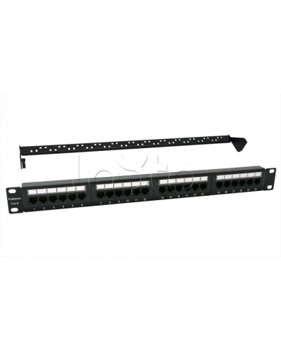 Патч-панель 19, 1U, 24xRJ45 Cabeus PL-24-Cat.6-Dual IDC в Хасавюрте Патч панель Pintop.ru