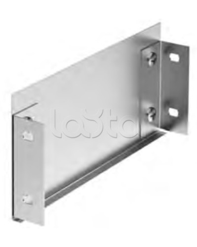 Заглушка сборная ТС 300х50, цинк-ламельная (аналог горячеоцинкованный) DKC 30196HDZL в Хасавюрте Аксессуары для лотков Pintop.ru