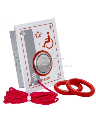 Кнопка ВЫЗОВ Омега Саунд AL-RB-1 (исп.М) в Хасавюрте Аксессуары для СОУЭ Pintop.ru