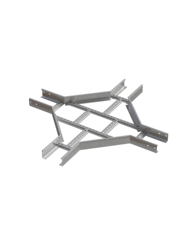 Х-разветвитель лестничный 80х500х1,2 мм HD N КМ-профиль (LXD80-500-1.2 HD N) в Хасавюрте Аксессуары для лотков Pintop.ru