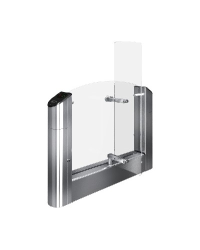 Модуль турникета крайний с высокими створками и картоприемником Oxgard Praktika T-04-SMTК-R-660(Mifare) в Хасавюрте Турникеты Pintop.ru