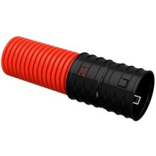 ELASTA Труба гофр. двустенная жесткая ПНД d=200мм (6м) IEK (EA-TG13-2-1-2-200-006-K04)