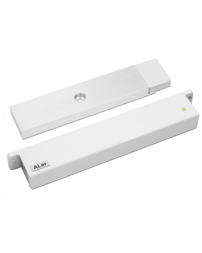 Замок электромагнитный Aler AL-300 PRemium (12 В, белый) в Хасавюрте Электромагнитные замки Pintop.ru