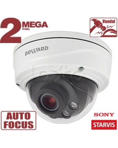 IP-камера видеонаблюдения купольная Beward SV2010DVZ в Хасавюрте IP-камеры Pintop.ru