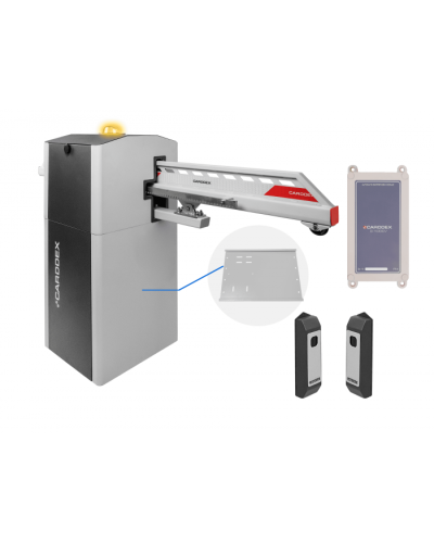 Комплект CARDDEX Комплект с шлагбаумом VBR Оптимум 6 в Хасавюрте Автоматические шлагбаумы Pintop.ru
