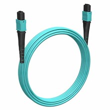 Кабельная сборка MPO(F) -MPO(F)-12 волокон 50/125 OM3, 1 m Cabeus (FOP-50-OM3-12-MPO(F)-12-MPO(F)-B-1m)