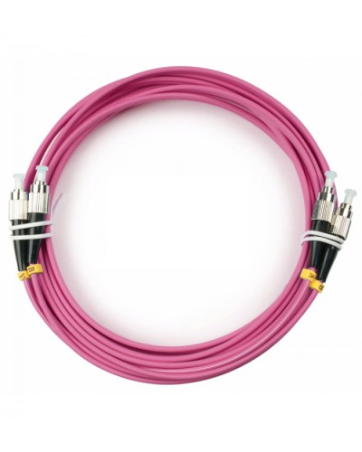 Шнур оптический duplex FC-FC 50/125 mm OM4 5м LSZH в Хасавюрте Патч-корды оптические Pintop.ru