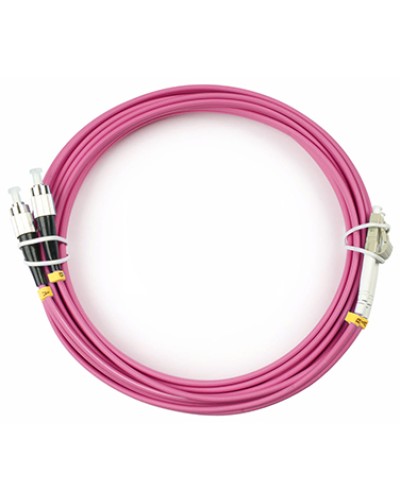 Шнур оптический duplex LC-FC 50/125 mm OM4 7м LSZH Cabeus FOP-50-OM4-LC-FC-7m в Хасавюрте Патч-корды оптические Pintop.ru