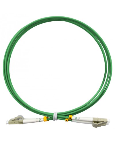 Шнур оптический duplex LC-LC 50/125 mm OM5 10м LSZH Cabeus (FOP-50-OM5-LC-LC-10m) в Хасавюрте Патч-корды оптические Pintop.ru