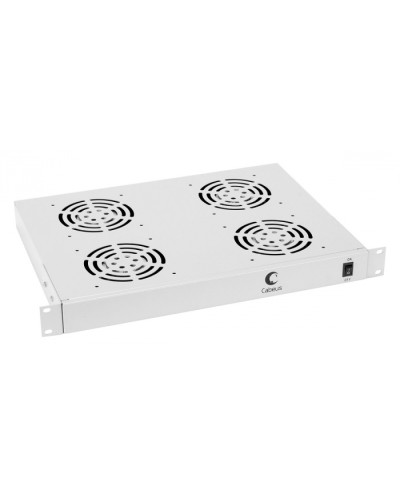 Панель вентиляционная с 4 вентиляторами Cabeus JG03 в Хасавюрте Вентиляторные модули Pintop.ru