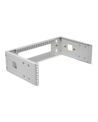 Кронштейн настенный 19 3U, цвет серый Cabeus NC-3U в Хасавюрте Аксессуары для стоек и шкафов Pintop.ru