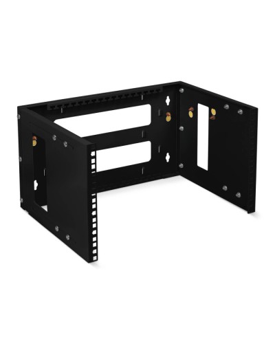 Кронштейн настенный 19 6U, цвет черный Cabeus NC-6U-BK в Хасавюрте Аксессуары для стоек и шкафов Pintop.ru