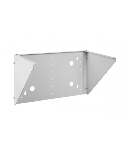 Кронштейн настенный вертикальный 19 6U, цвет серый Cabeus (NC-6U-V) в Хасавюрте Аксессуары для стоек и шкафов Pintop.ru